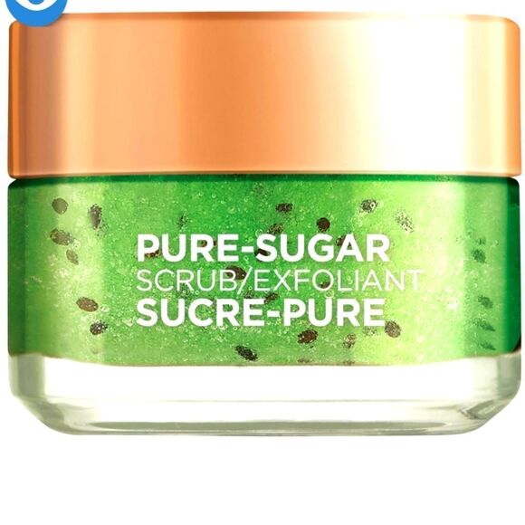 L'OREAL Paris Pure-Sugar Scrub Exfoliant 1.7 o.z. New With Out Box - Picture 1 of 5